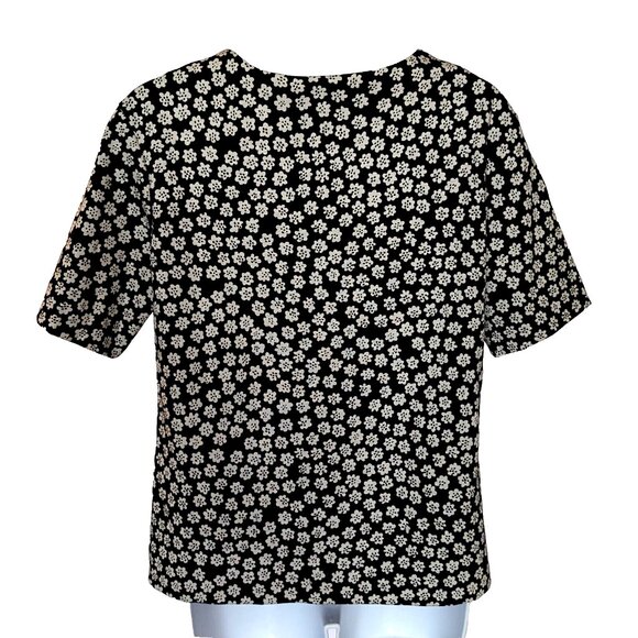 MARIMEKKO LEHTO PUKETTIMERI $225.00 blouse TOP Sz SMALL 100% COTTON A REAL GEM ! - Picture 7 of 13
